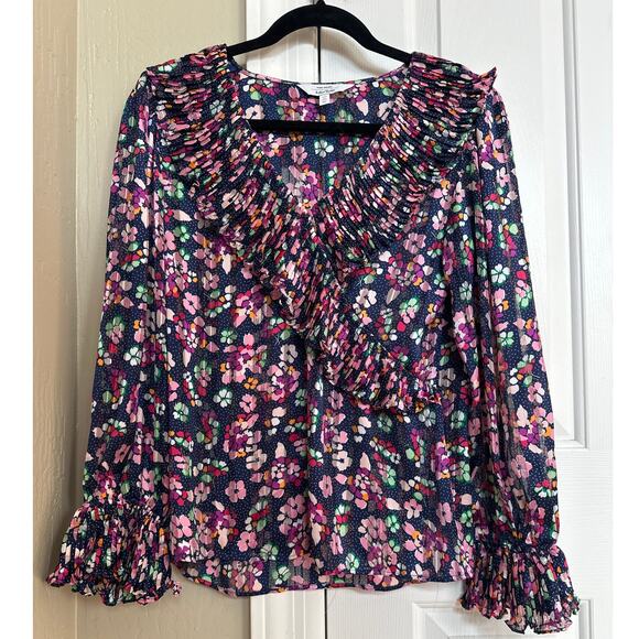 Anthropologie & Other‎ Stories Floral Blouse Top 6 - Picture 1 of 6